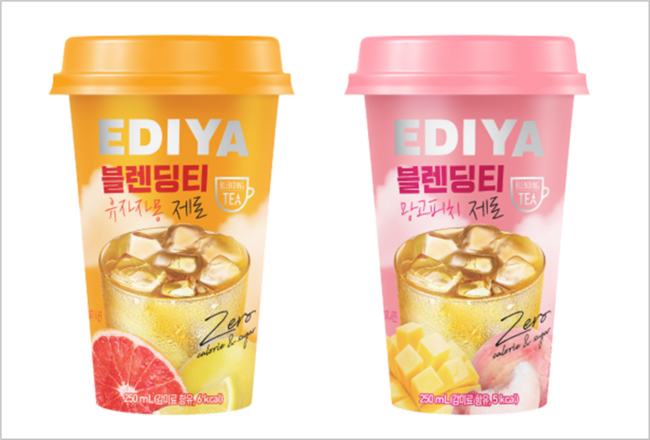 이디야커피, 건강 트렌드 잡은 제로 칼로리 블렌딩티 출시