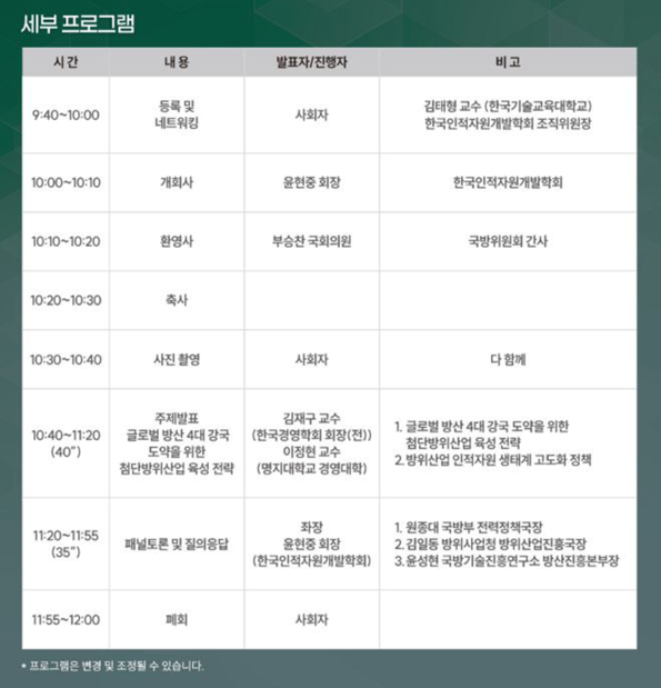K-방산 ‘4대강국’ 도약 전략, 22일 국회서 해법 찾는다