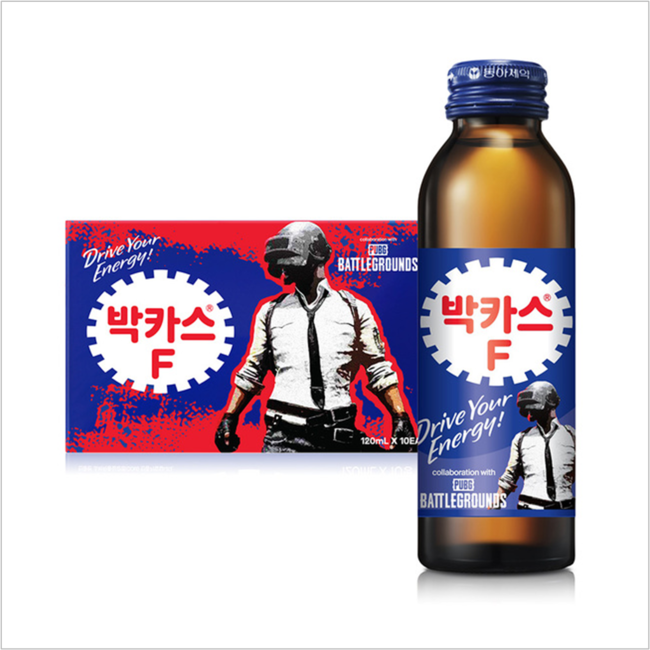 동아제약, 박카스F×배틀그라운드 컬래버...국내외 게임 유저 공략
