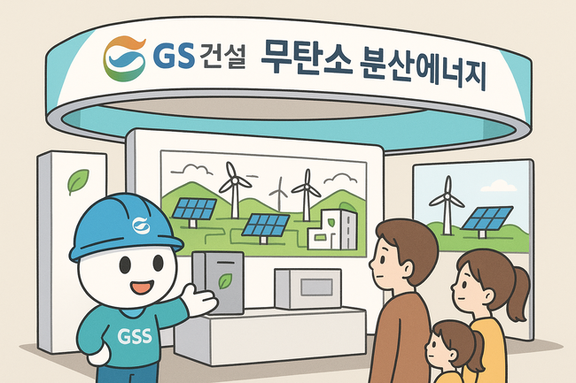 GS건설, 무탄소 분산에너지 첫 공개…‘2025 기후산업국제박람회’서 선봬