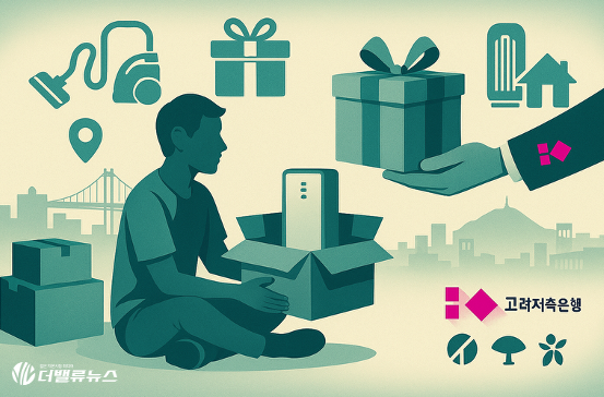 고려저축은행, 부산 자립준비청년에 1000만원 상당 생활가전 지원