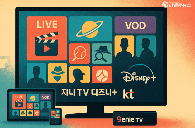 KT, 디즈니+ 품은 ‘지니 TV 모든G’ 출시…IPTV·OTT 경계 허문다