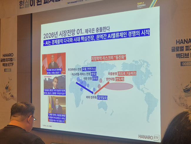 [현장] NH아문디자산운용, “AI, 이제 ‘잘 쓰는 기업’이 먹는다”… ‘제국주의 2.0’ 시대 투자 전략 공개