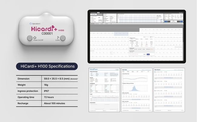 동아에스티, 심전도 모니터링 플랫폼 \ Hicardi+ H100\  美 FDA 인증 획득