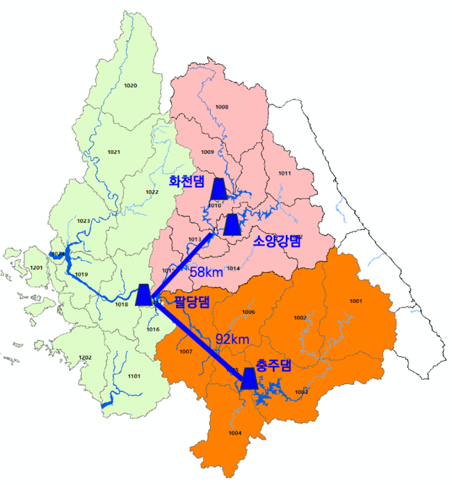 세종대학교 \ 세종과학기술원\ , 상수원 이전으로 국토 개발 가속화 제안