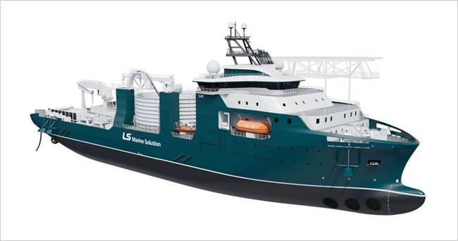 LS마린솔루션, 3500억 투자 1.3만톤급 포설선 건조… 해상풍력·HVDC 프로젝트 본격화