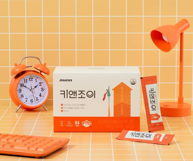 뉴온, 어린이 키성장 돕는 \ 키앤조이\  론칭… 현대홈쇼핑서 첫 선