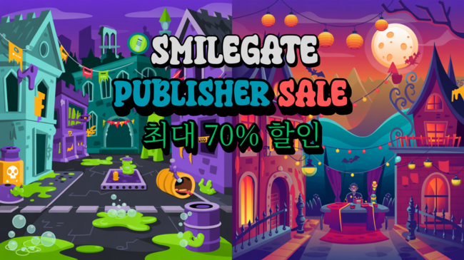 스마일게이트, 스팀 \ 좀비vs뱀파이어 페스트\  참가...\ 이프선셋\ ·\ 황혼의 유령\  2종 참여