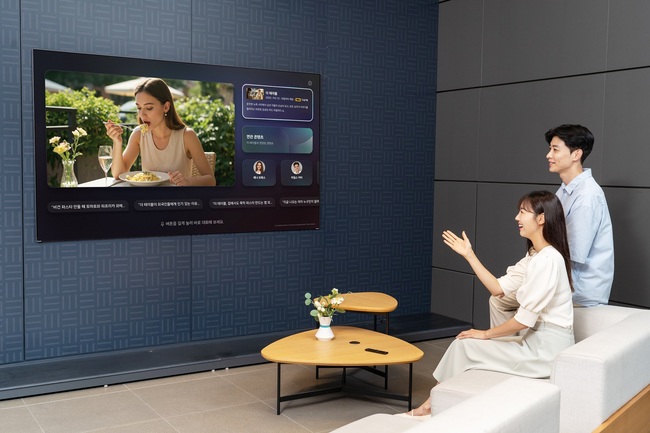 삼성전자, 2025년형 AI TV \ 빅스비\  업그레이드...\